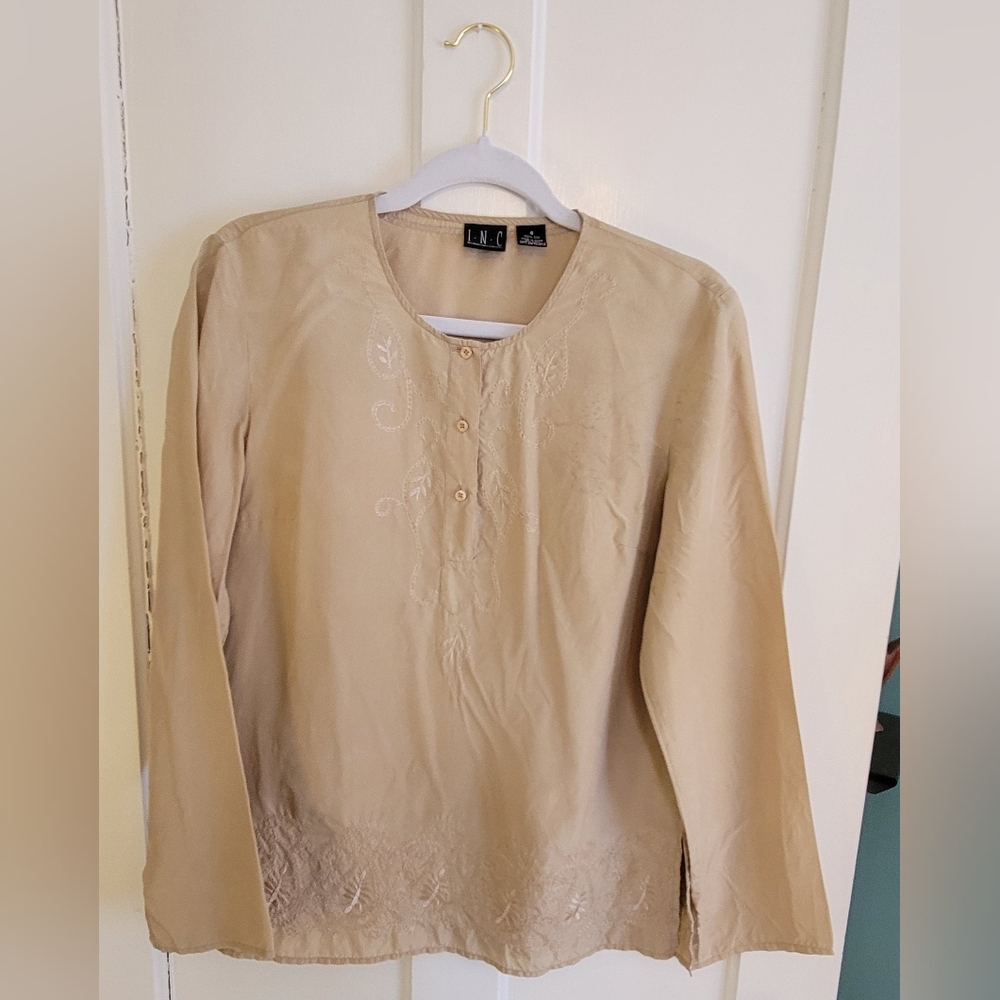 INC Silk Tunic Size 6